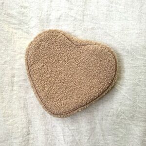 Stoney Clover Sherpa Heart Pouch